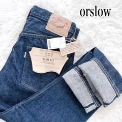 ✨新品✨orSlow 107 Ivy Fit W29相当　デニム 濃紺のサムネイル