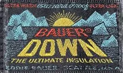 60s ヴィンテージ USA製バウアーダウン 襟ムートン 撥水 ダウンコートのサムネイル