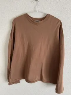 AURALEE ブラウン 長袖 スウェット　サイズ3