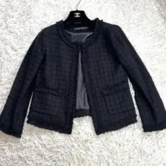 ✨美品✨グリーンレーベルリラクシング　ツイードジャケットM セレモニー七五三