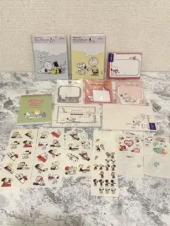 スヌーピー　文具雑貨セット