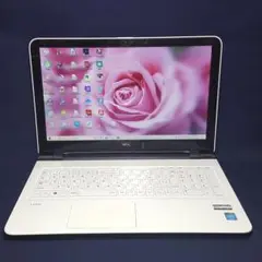 薄型LaVie/爆速SSD240G/最新WIN11＆カメラ搭載/高速USB3.0