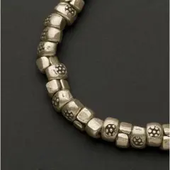 10383_ カレンシルバー　ラウンデル3ｘ4.5mm 4粒