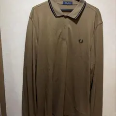 サカさん専用　 FRED PERRY M3636 長袖ポロシャツ XL ブラウン