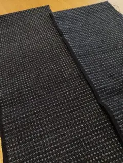 1706.古布書生絣おくみ2枚組
