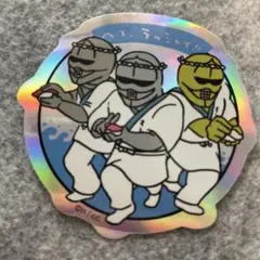 ちいかわ寿司　ホログラムステッカー　鎧さん