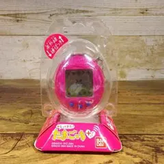 【q-076s/k】かえってきたたまごっち+　スケルトンショッキングピンク