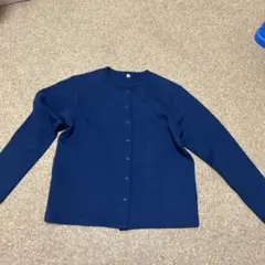無印良品　カーディガン150 ネイビー