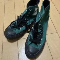 ALL STARグリーンスニーカーハイカット