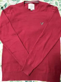 AMERICAN EAGLE レッド セーター Sのサムネイル