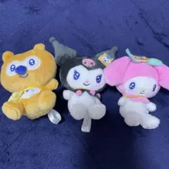 Ponta×サンリオキャラクターズマスコット3体セット