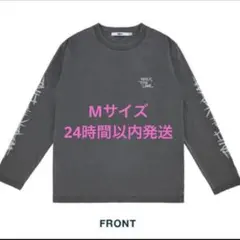 WALK THE LINE 長袖Tシャツ ダークグレー WALK THE LINE 長袖Tシャツ ダークグレー WALK THE LINE 長袖T