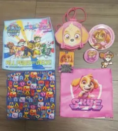 パウ・パトロール スカイ キャラクターグッズ ８点セット