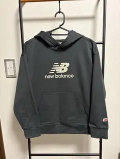 即購入OK New Balance キッズパーカー JPN 150 ダークグレーのサムネイル