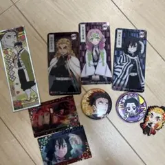 鬼滅の刃 ホログラムステッカー 5枚セット