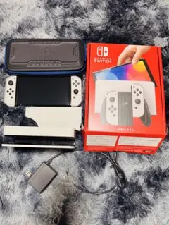 Nintendo Switch 有機EL 本体 ハードケース フィルム等付