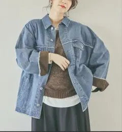 新品未使用　スタジオクリップ　ルーズデニムジャケット