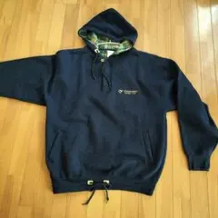 古着 90年代　BAC PREMIER　 スウェット ハーフジップ パーカー　L