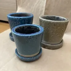 中古 植木鉢 まとめ売り 底穴有 受皿付き 観葉植物 ガーデニング プランターのサムネイル