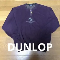 メンズ　DUNLOP ダンロップ　トレーナー　L パープル