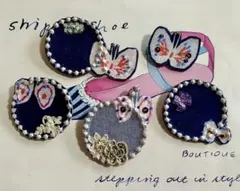 ミナペルホネン✴︎タンバリンとhanahane『＋』シリーズ ブローチ✴︎