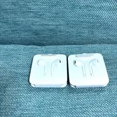 新品、未使用Apple純正ライトニング 有線イヤホン　2個同梱　#1