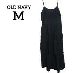 OLD NAVY 【M】 キャミワンピース　ブラック　コットン100　カジュアル