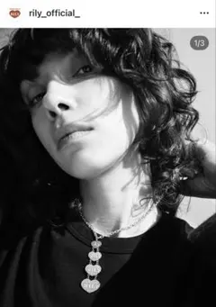 RILY スリーハートネックレス　今市隆二 RILY スリーハートネックレス 今市隆二 STARS #三代目