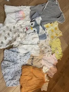 ベビー服セット 70cm、3~6ヶ月夏用＆スワドル