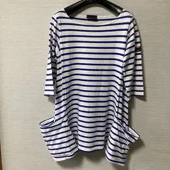 Le minor ストライプ七分袖チュニックMサイズのサムネイル
