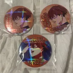 忘却バッテリー ハピクロ！ホロホロ缶バッジ 千早瞬平 レア グリッター