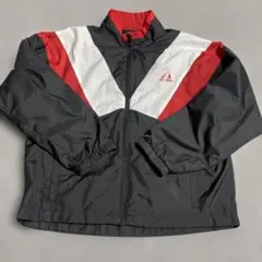 adidas ジップアップジャケット 130cm 黒赤白