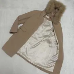 新品未使用anySiS ベージュ ファー付きピーコート 2025年最新】anysis コート ファーの人気アイテム - メルカリ