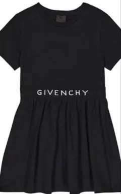 GIVENCHY 半袖ワンピース ブラック