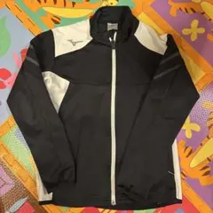 Mizuno ジャージ上下セット 140サイズ 黒/白