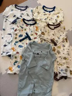 西松屋ロンパース・カバーオールセット 60-70