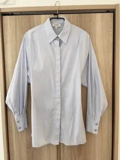 COS ライトブルー 長袖シャツ