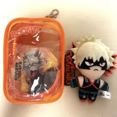 【限定品＆完売品】 ヒロアカ展 原画展 東武動物公園 爆豪勝己 ポーチ 限定品＆完売品】 ヒロアカ展 原画展 東武動物公園 爆豪勝己 ポーチ