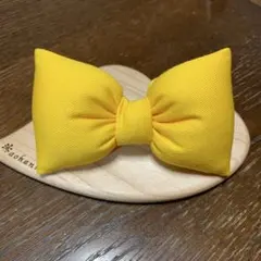 BIGぷっくり黄色　ディズニーコーデ　仮装　コスプレ衣装　リボン　蝶ネクタイ