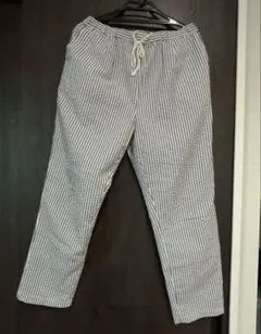 URBAN RESEARCH ストライプ柄カジュアルパンツ