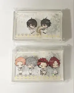 あんスタ　アニカフェ　アクリルキーホルダー　スノードーム風　2個セット
