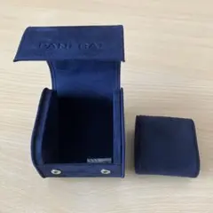 【2個セット】PANERAI 時計ケース ネイビー スエードのサムネイル