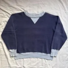 【復刻】REAL McCOY'S 両V セットインスリーブ スウェット ツートンのサムネイル