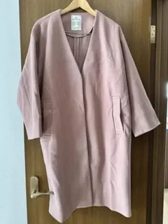 studio CLIP my STANDARD ロングコート ピンク