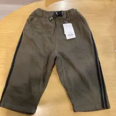 【新品タグ付き】140サイズ　ハーフ丈　ズボン　カーキー