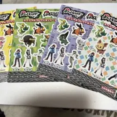 ポケットモンスター ブラック・ホワイト スペシャルコレクションシール4枚