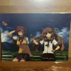 あの夏で待ってる A3 3Dポスター 2枚