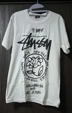 stussy bjork ビョーク バンドTシャツ 半袖 白 XL - メルカリ