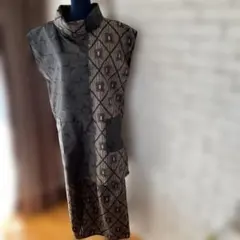 大島紬チュニック、パンツセット(サービス品)