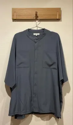 Rocky Monroe 接触冷感オーバーサイズバンドカラードルマンシャツのサムネイル